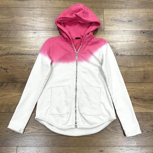 ATM Anthony Thomas Melillo Hoodie Womens Small French Terry Zip Dye‎ Sweatshirt - Picture 1 of 15